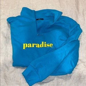 Forever 21 quarter zip pullover